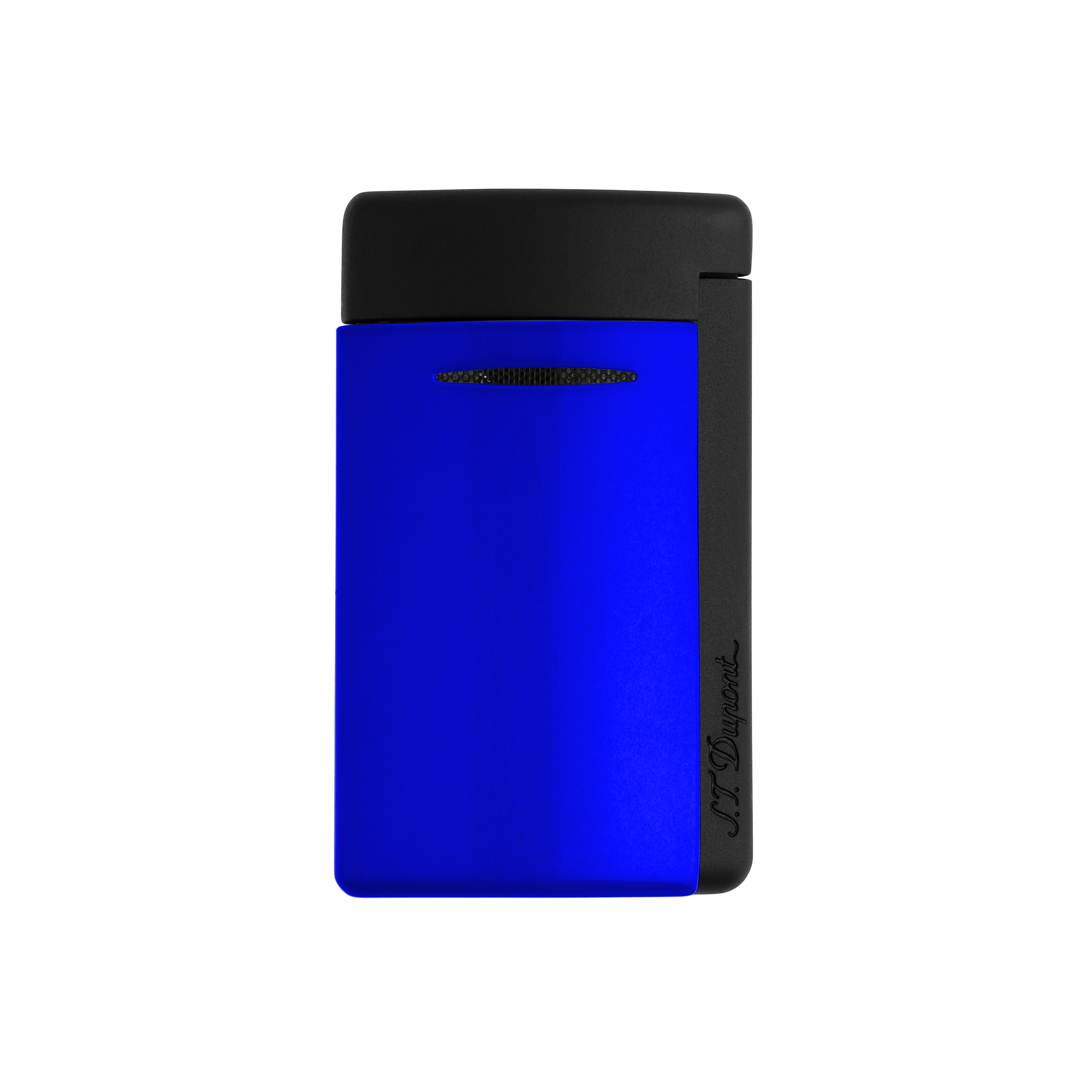 S.T.Dupont Minijet Lighter - Neon Blue & Matte Black