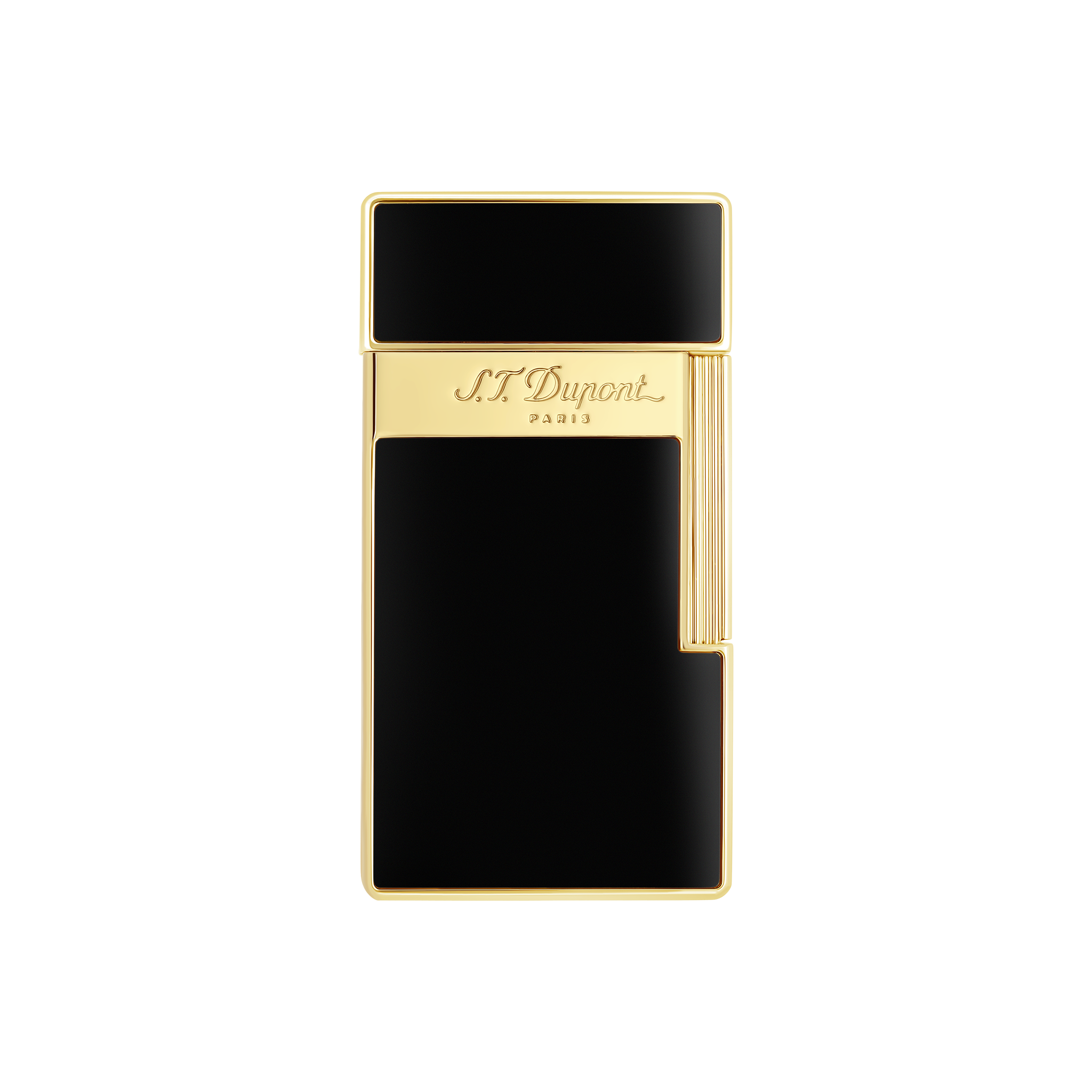 S.T. Dupont Biggy Lighter - Black & Golden