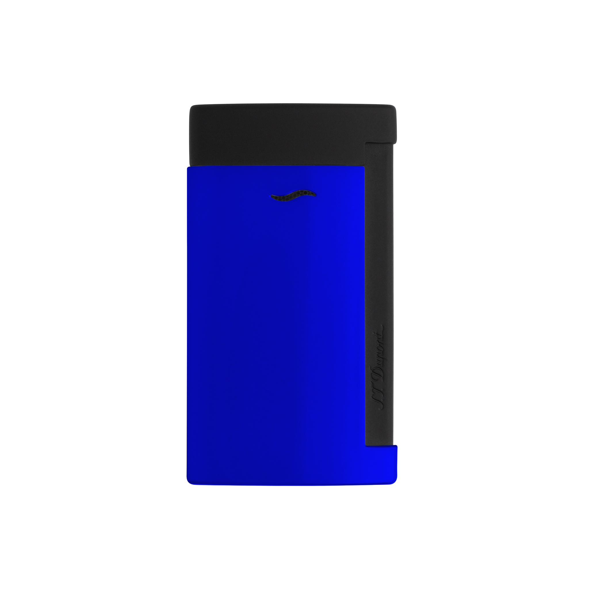 S.T.Dupont Slim 7 Lighter - Neon Blue & Matte Black