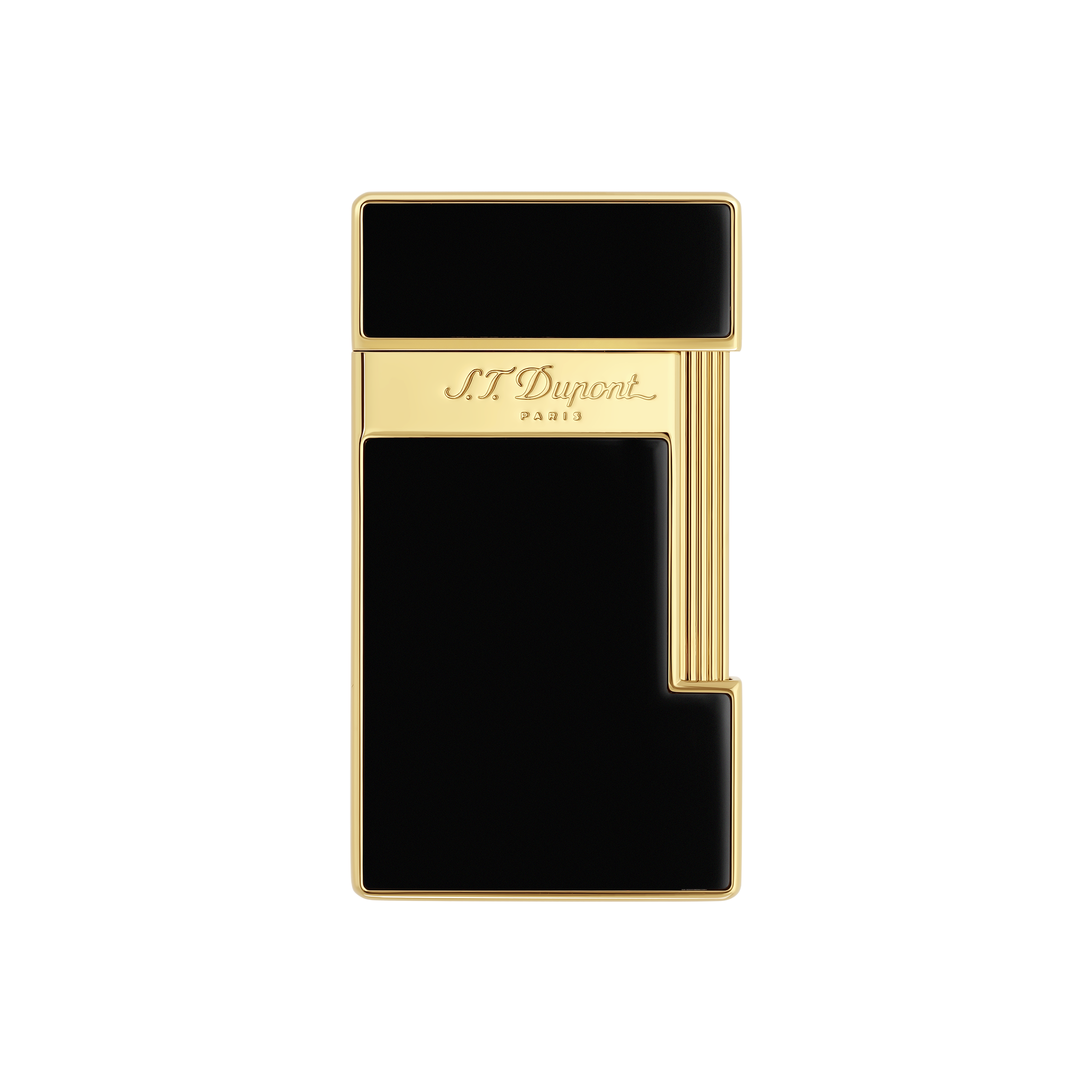 S.T. Dupont Slimmy Lighter - Black & Gold