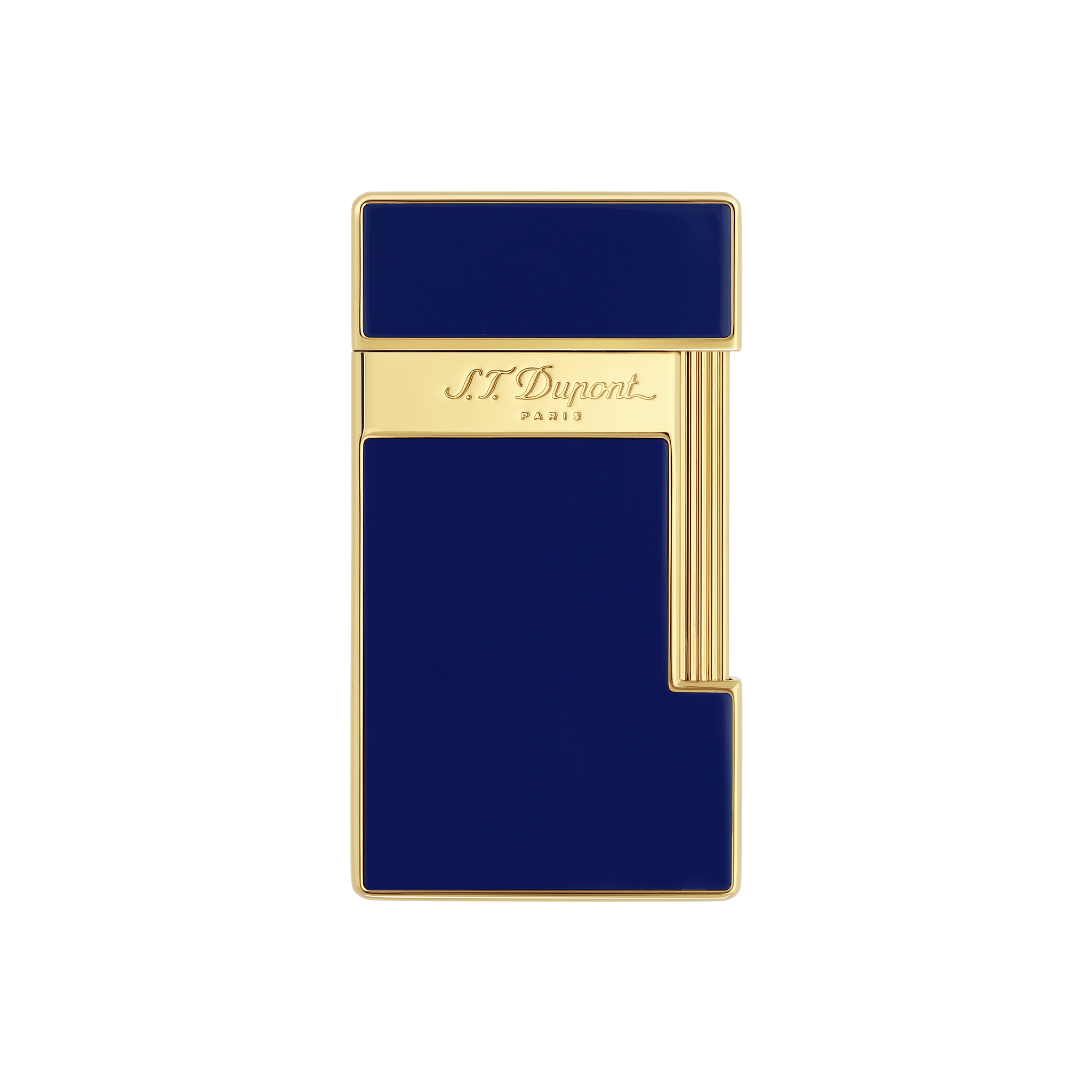 S.T. Dupont Slimmy Lighter - Blue & Gold