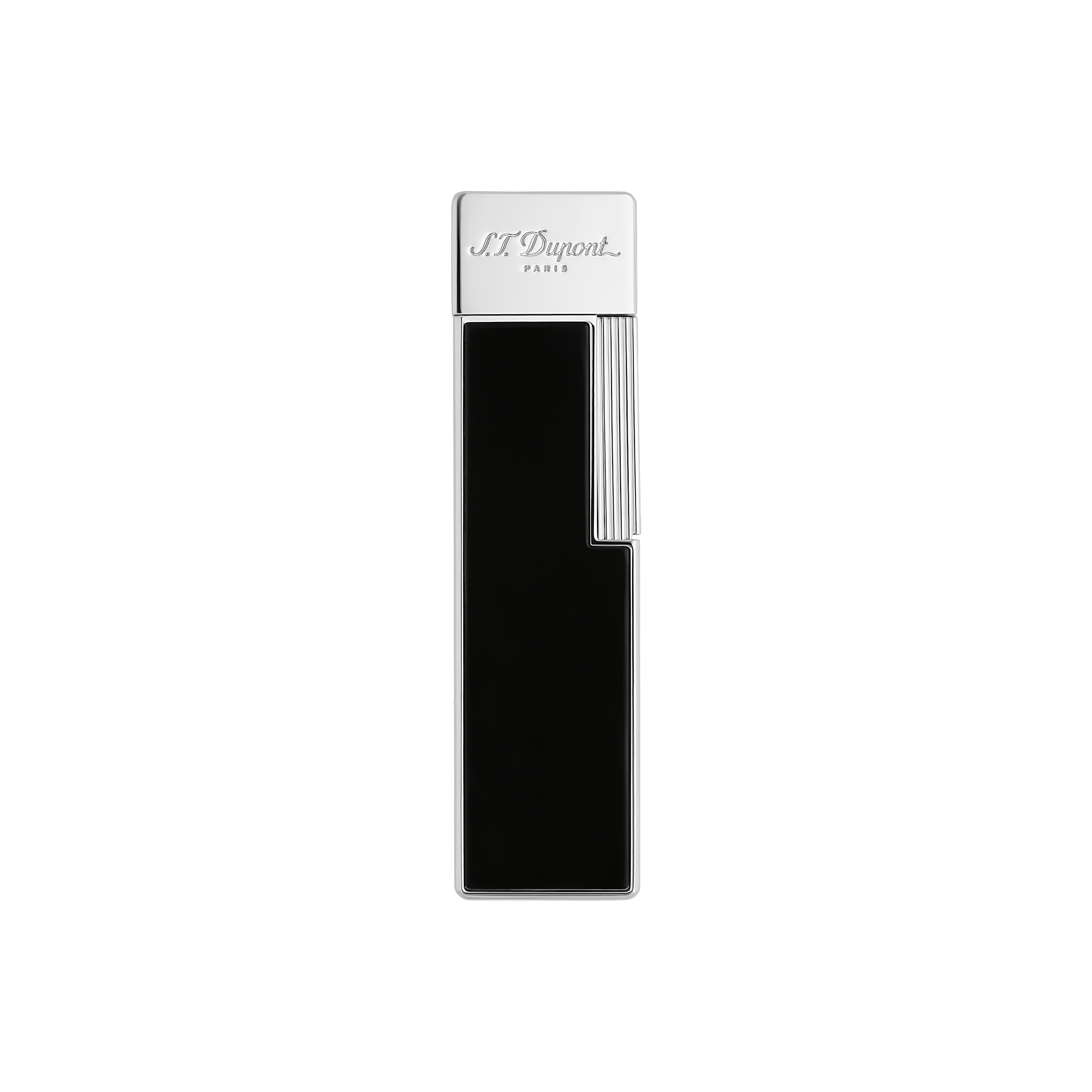 S.T. Dupont Twiggy Lighter - Black & Chrome